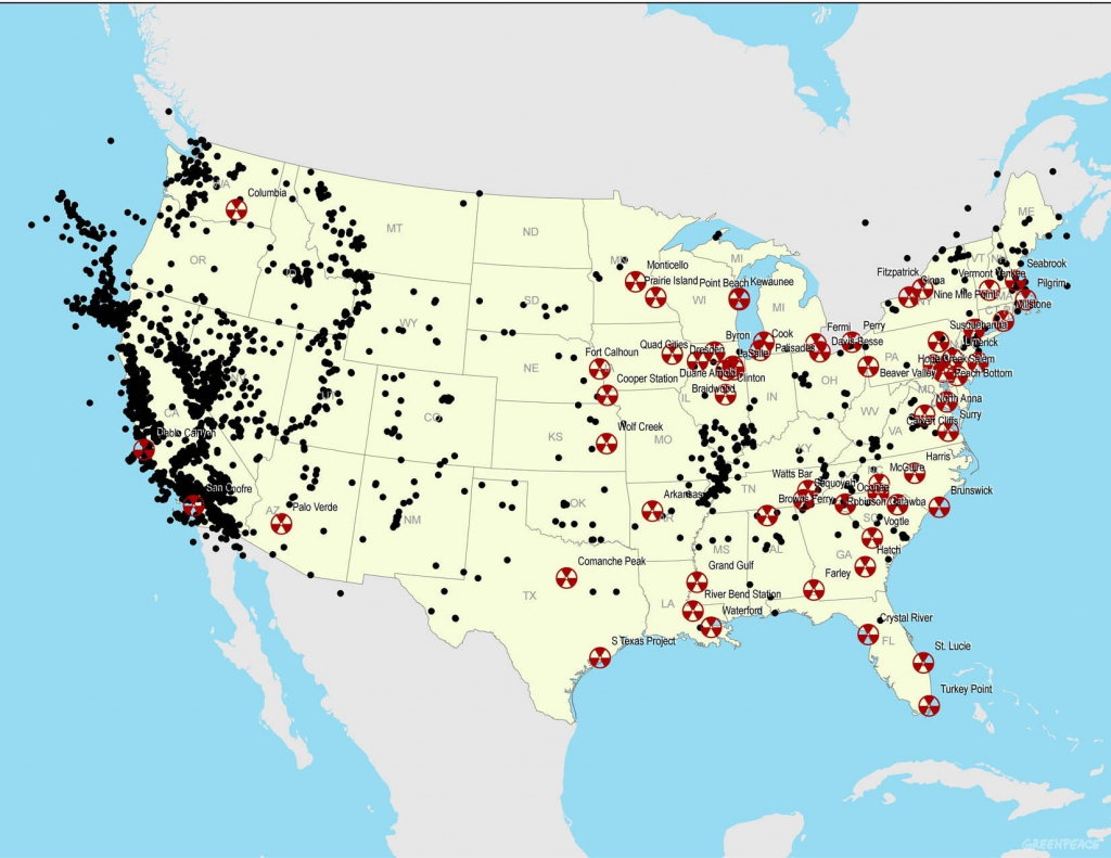 Nuclear Power Plants In Florida Map Printable Maps