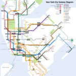 Nyc Subway Map Manhattan Only Printable Free Printable Maps