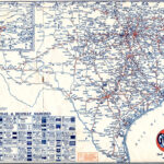 Old Highway Maps Of Texas North Texas Highway Map Printable Maps