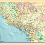 Online Maps Southern California Road Map Detailed Map Of Southern