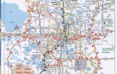 orlando fl road map printable map highway orlando city surrounding area 1 Orlando FL Road Map Printable Map Highway Orlando City Surrounding Area