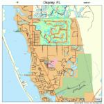 Osprey Florida Street Map 1253425