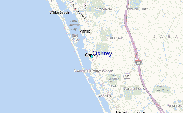 Osprey Tide Station Location Guide