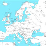 Outline Map Of Europe Political With Free Printable Maps And For