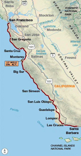 Pacific Coast Adventure Cycling Route Network Adventure Cycling 