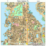 Palm Harbor Florida Street Map 1254350