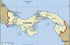 Panama map boundaries cities locator Global Initiative
