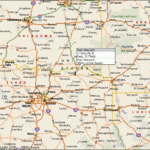 Paris Texas Map Printable Maps