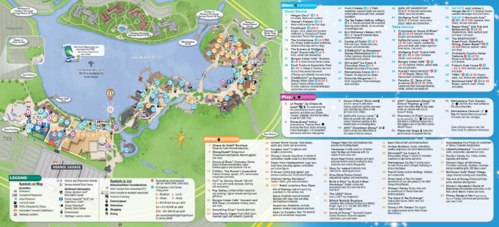 Disney Springs Downtown Map Pdf