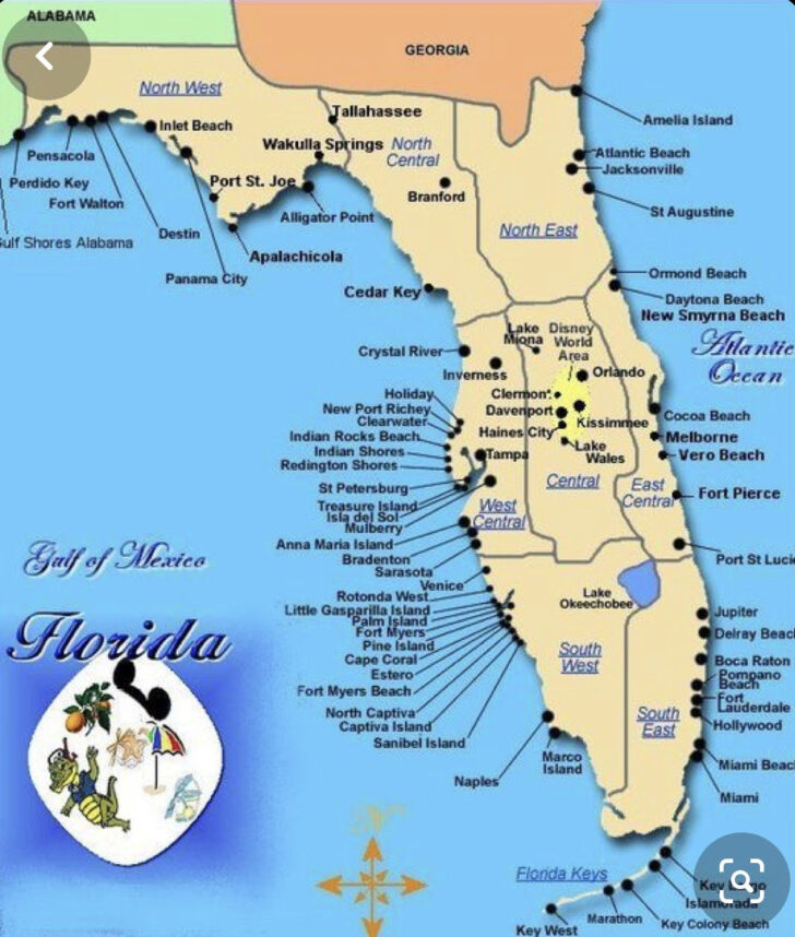Destin Florida Map