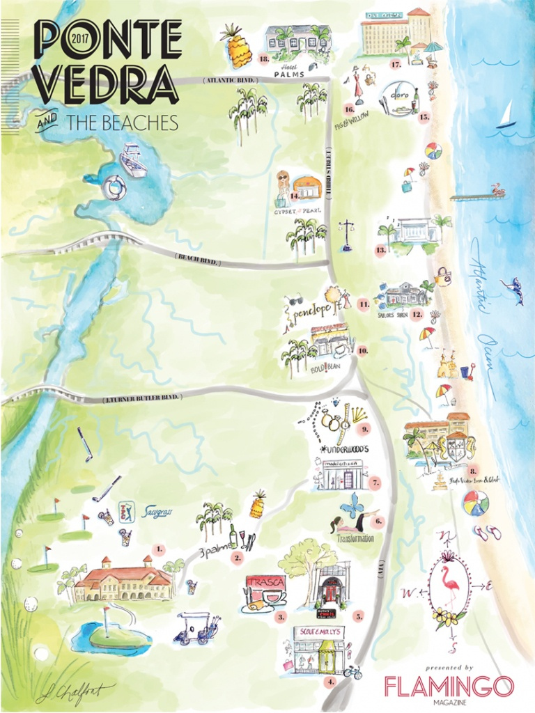 Ponte Vedra Florida Map Printable Maps