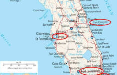 Port Canaveral Map Florida Time Zones Map