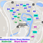 Port Orleans Resort Riverside Map How To Navigate Room Layouts