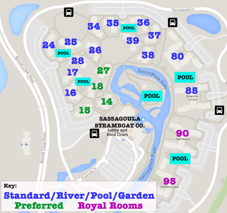 Dalnotter Riverside Layout Map