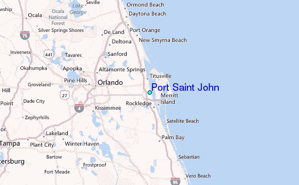 Port Saint John Tide Station Location Guide