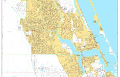 Port St Lucie Florida Wall Map Basic Style By MarketMAPS