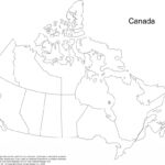 Printable Blank Map Of Canada With Provinces And Capitals Printable Maps