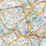 Printable London Street Map Download Of Central Major Tourist 4