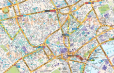 Printable London Street Map Download Of Central Major Tourist 4