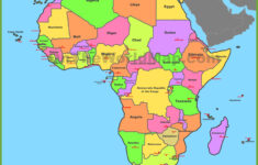 Printable Map Of Africa With Capitals Printable Maps