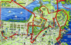 Printable Map Of Boston Attractions Free Printable Maps