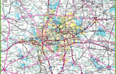 Printable Map Of Dallas Fort Worth Metroplex Printable Maps