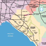 Printable Map Of Southern California Freeways Printable Maps