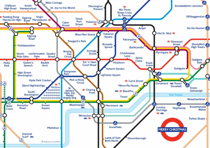 Printable Underground Map London