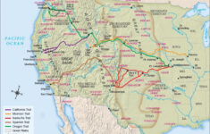 Printable Map Of The Oregon Trail Printable Maps