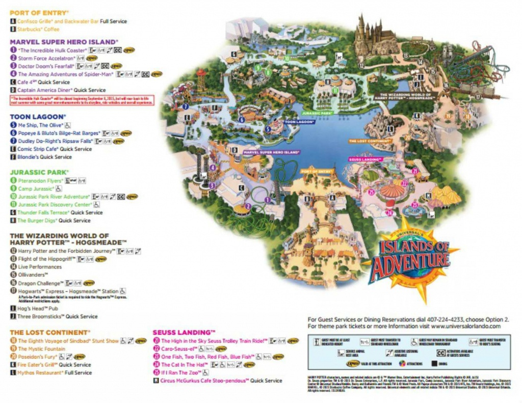 Printable Map Of Universal Studios Orlando Printable Maps