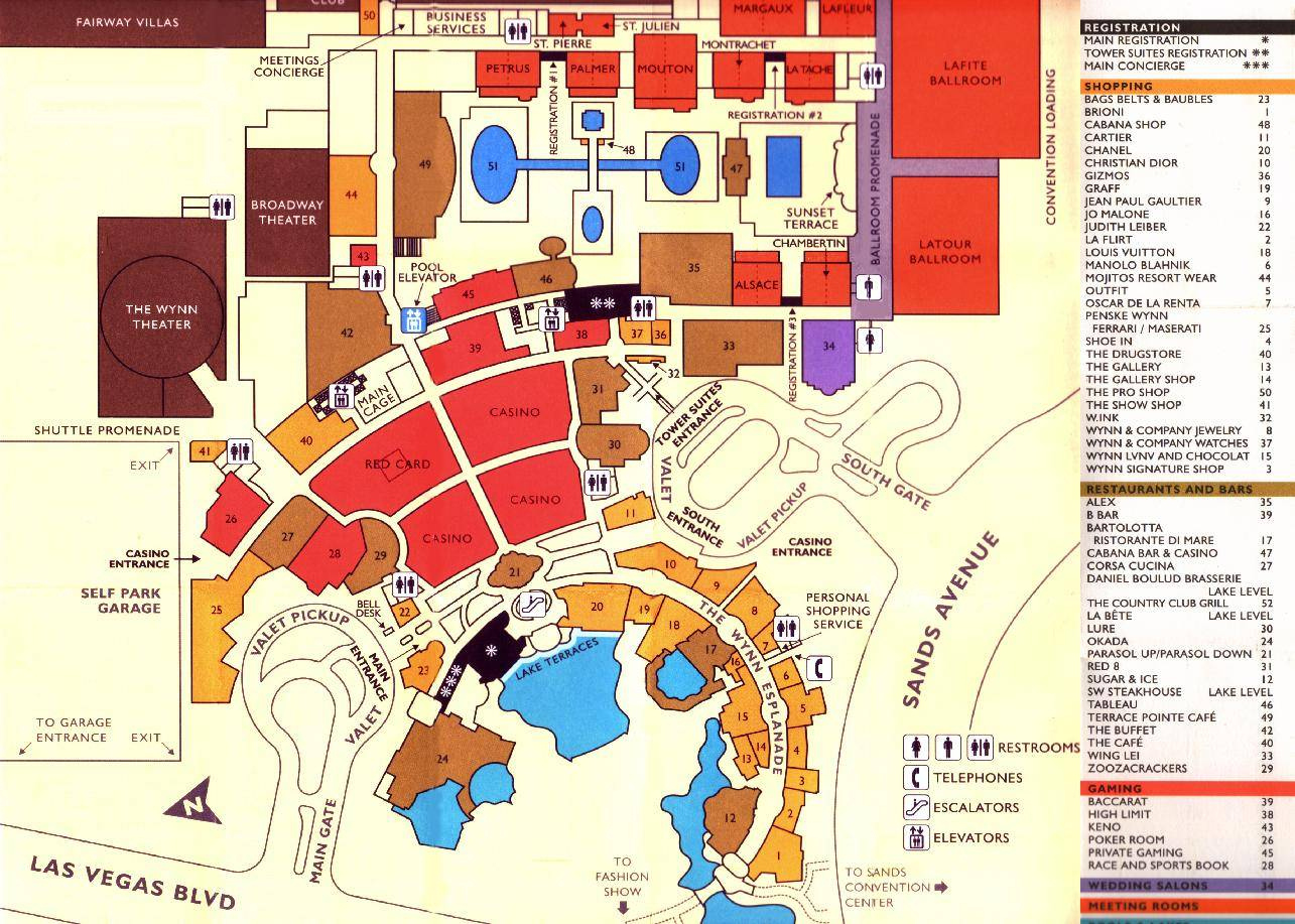 Printable Map Of Vegas Strip Printable Maps