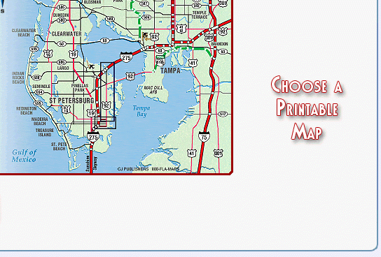 Blank Map Of St Pete Fl