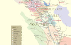 Printable Napa Winery Map Printable Maps