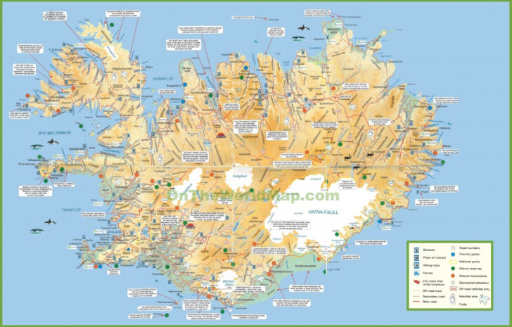 Printable Iceland Map