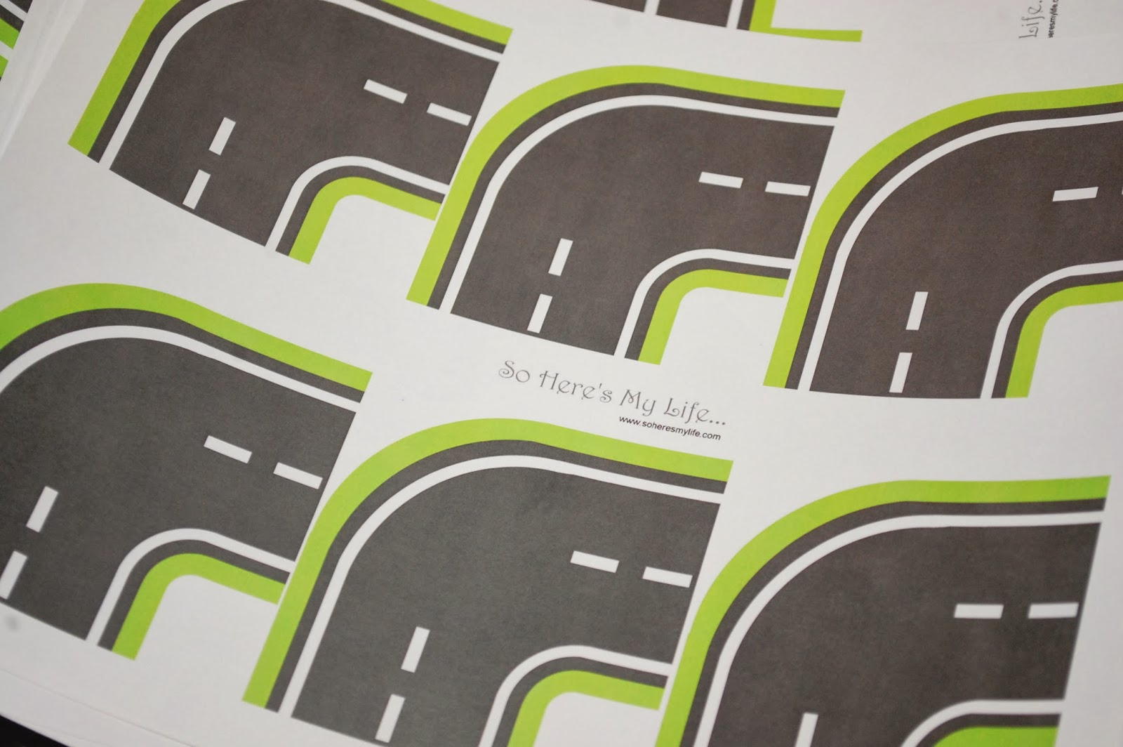 Printable Roads For Kids Toy Cars So Here s My Life 