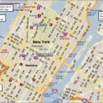 Printable Shopping Map Of New York City Map Of Midtown Manhattan Area