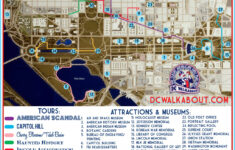 Printable Walking Tour Map Of Washington Dc Printable Maps