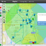 Radius Around Point Map How To Make In Google Maps Youtube