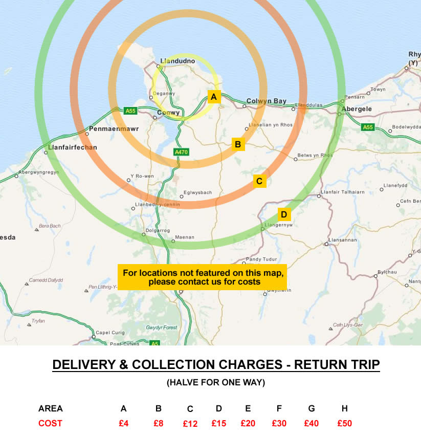 Radius map Peter Lucas Tool Hire Sales And Repair