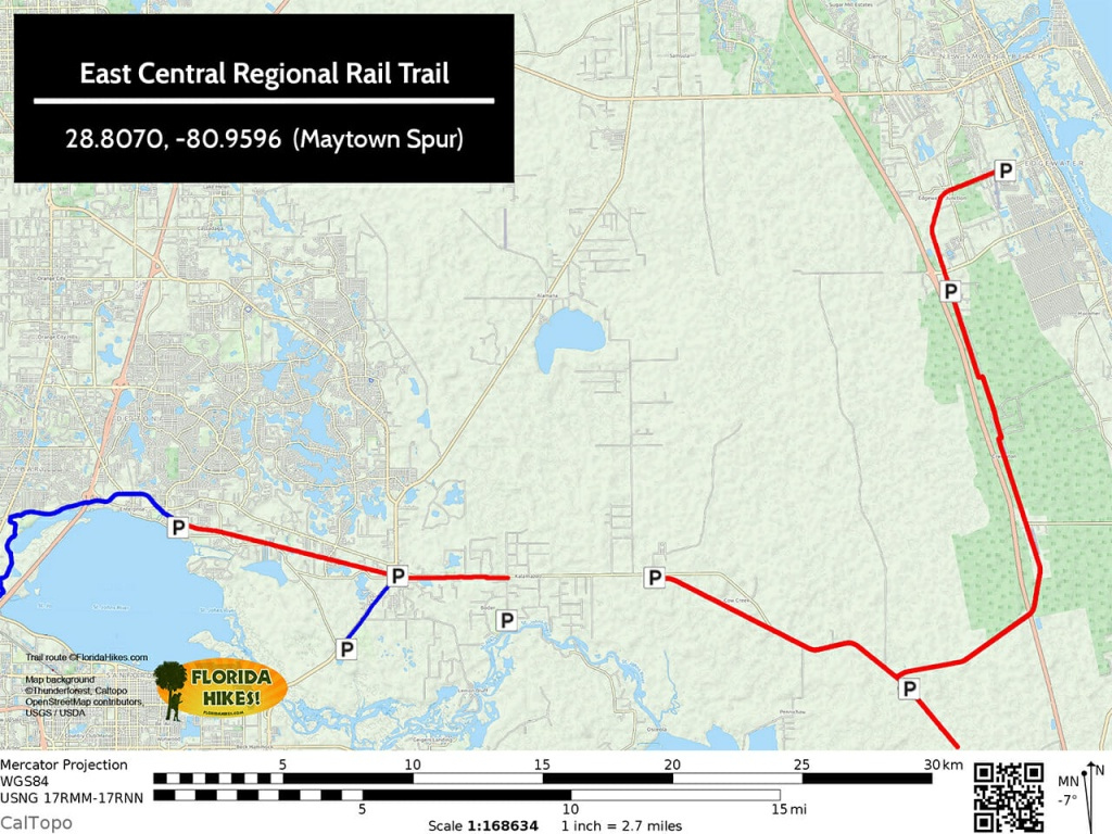 Rails To Trails Florida Map Wells Printable Map   Rails To Trails Florida Map Printable Maps 