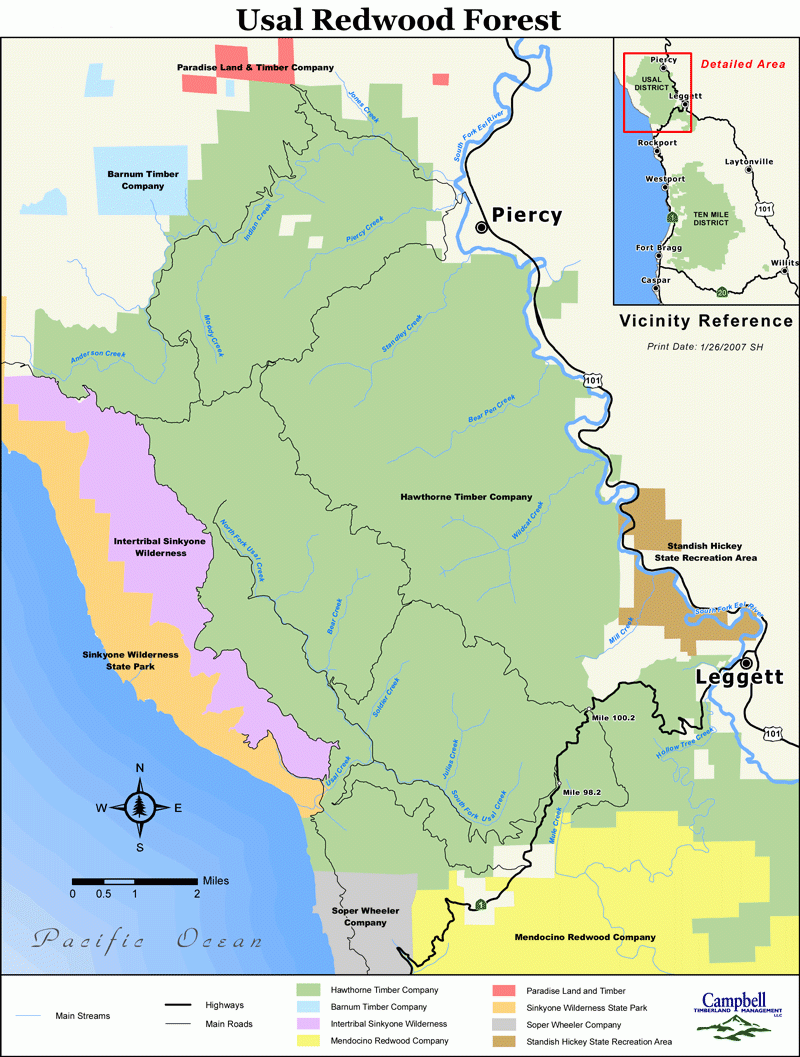 Redwood Forest Map the Only Redwoods In The World giant Sitka Spruce 