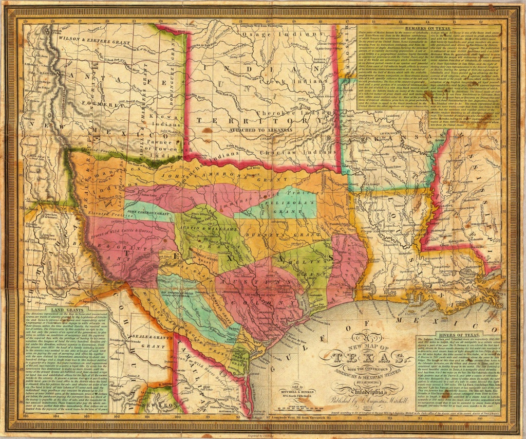 Republic Of Texas Map Overlay Printable Maps