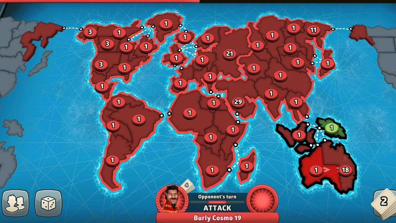 Risk Global Domination Strategy Game Classic World Map 1 YouTube