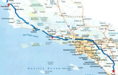 Road Map Of California Coast Printable Maps