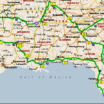 Road Map Of Georgia And Florida Together Road Map