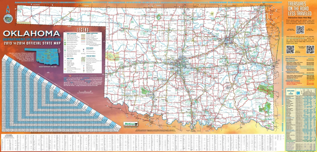 Road Map Of Texas And Oklahoma Free Printable Maps