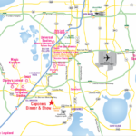 Road Map To Orlando Florida Printable Maps