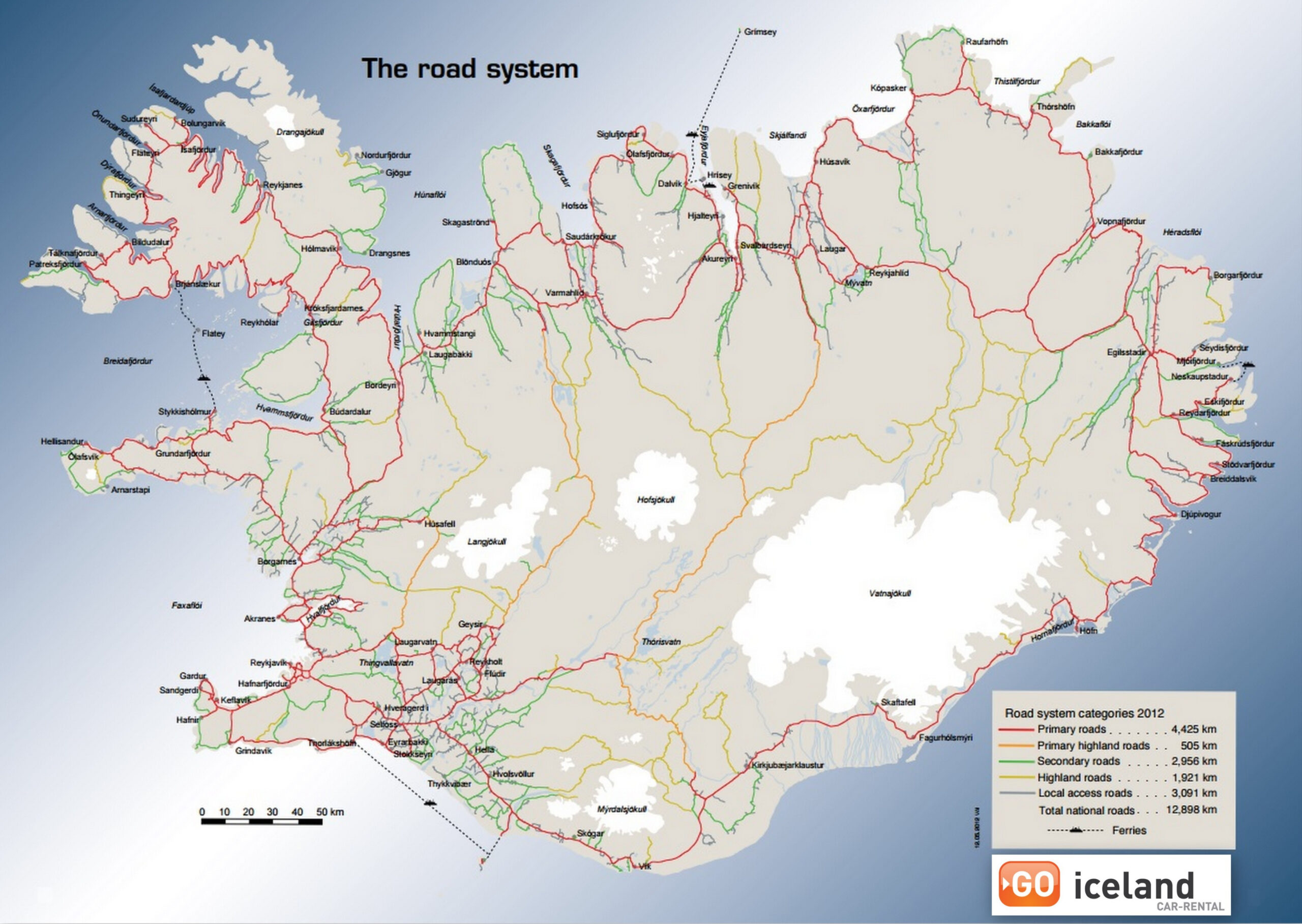 Roads In Iceland GO Iceland