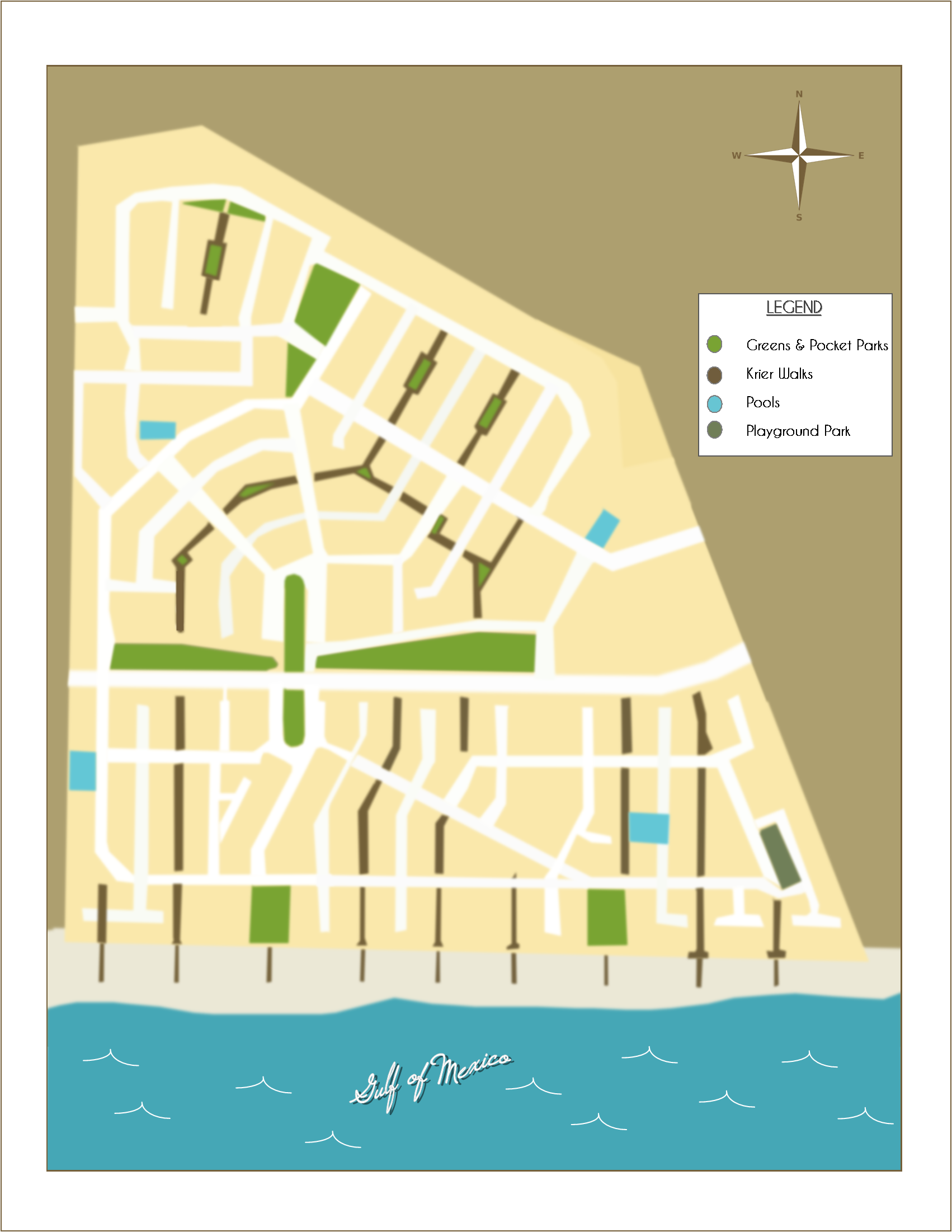 Rosemary Beach Map Wells Printable Map