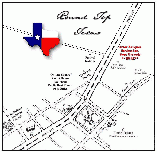 Round Top Map Directions Top Round Round Top Texas Round Top 